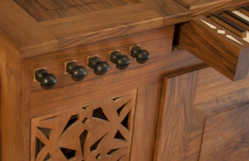 Truhenorgel - organo cassapanca 5/II+P