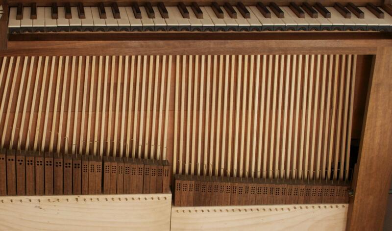 Truhenorgel - organo cassapanca 5/II+P