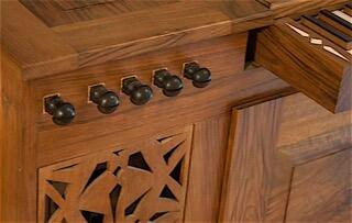 Truhenorgel - organo cassapanca 5/II+P