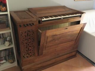 Truhenorgel - organo cassapanca 5/II+P